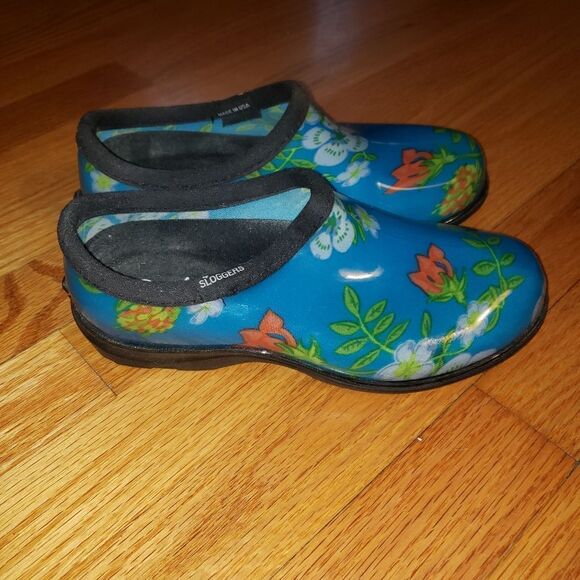 Sloggers Rubber Slip-On garden boots - Picture 1 of 7